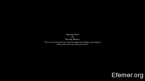 Пафосная цитата The Curse of Blackwater
