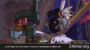 Black Dahilia из игры SkullGirls