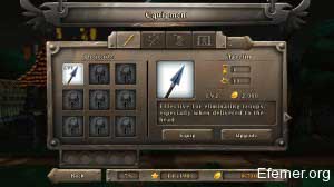 Equipment, Castle Storm