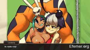 Feng из игры SkullGirls