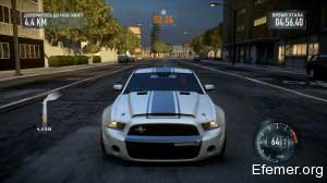 Ford Shelby GT500 Super Snake на трассе Need For Speed Run