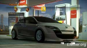 Renault Megane RS в Need For Speed Run