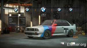 BMW M3 (E30) Sport Evolution 1990 в Need For Speed Run