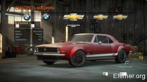 Chevrolet Camaro SS 1967 в Need For Speed Run