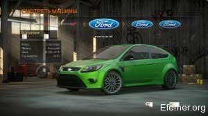 Ford Focus RS в Need For Speed Run