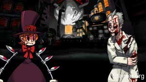 Peacock and Dr. Auan SkullGirls