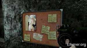 Плакат с женщиной в игре Rise of the Triad 2013