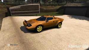 Lancia Stratos Rally Version в игре Test Drive Unlimited 2