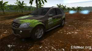 Mercedes-Benz ML 63 AMG в игре Test Drive Unlimited 2