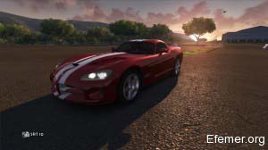 Dodge Viper SRT10 в игре TDU 2