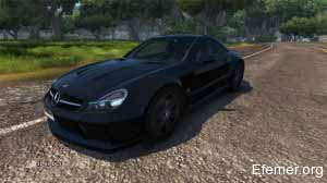 Mercedes-Benz SL 65 AMG Black Series в игре Test Drive Unlimited 2
