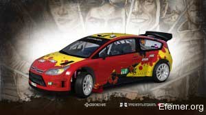 Citroen C4 WRC в игре WRC 3