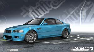 BMW M3 E46 в игре NFS ProStreet