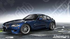 BMW Z4 в игре NFS ProStreet