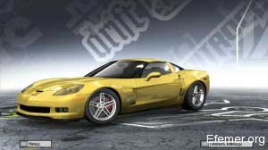 Chevrolet Corvette Z06 в игре NFS ProStreet