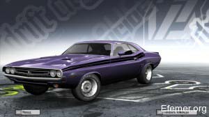 Dodge Challenger R/T 1971 года в игре NFS ProStreet