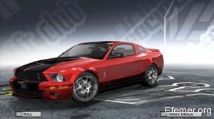 Ford Shelby GT500 в игре NFS ProStreet