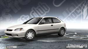 Honda Civic в игре NFS ProStreet
