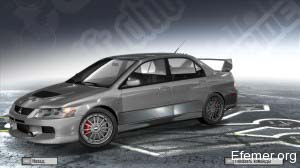 Mitsubishi Lancer Evo X в игре NFS ProStreet