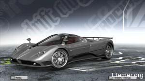 Pagani Zonda F в игре NFS ProStreet