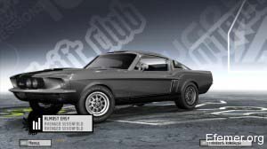 Shelby GT500 1967 года в игре NFS ProStreet