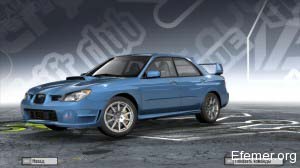 Subaru Impreza WRX STi в игре NFS ProStreet