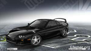 Toyota Supra RZ в игре NFS ProStreet