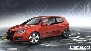 Volkswagen Golf GTI в игре NFS ProStreet
