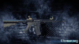 CAR-4 Rifle в игре Payday 2