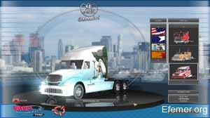 Frisk Columbia 120 в игре 18 Wheels of Steel: Haulin