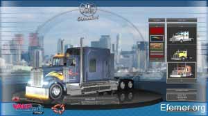 Kinetic 9W9 в игре 18 Wheels of Steel: Haulin