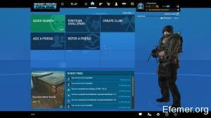Интерфейс игры Ghost Recon Online