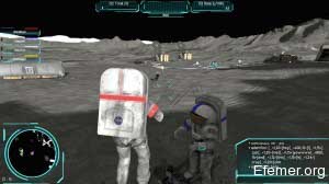 Астронавт в игре Moonbase Alpha