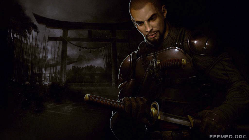 Lo Wang - арт из игры Shadow Warrior 2013