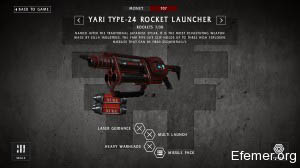 Описание ракетницы Yari Type-24 Rocket Launcher