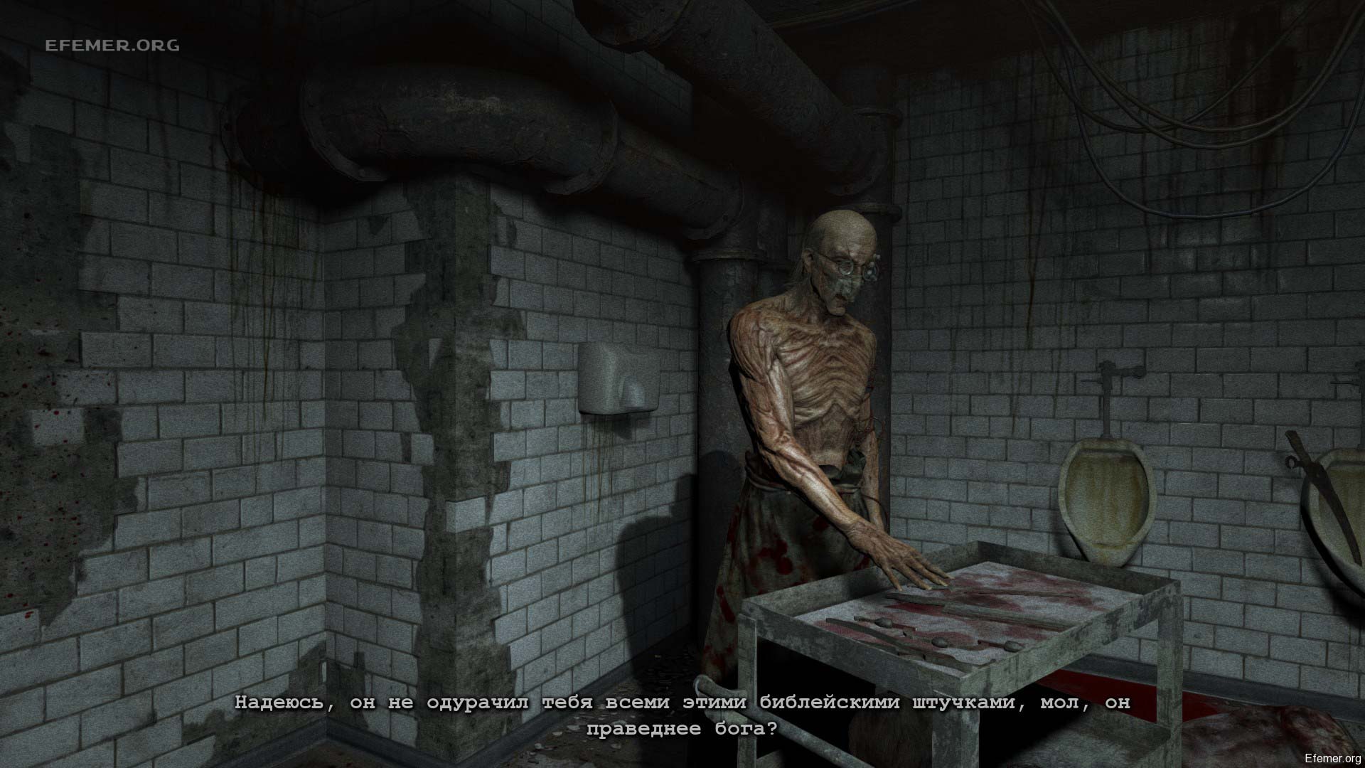 Рик Тагерт в игре Outlast 1