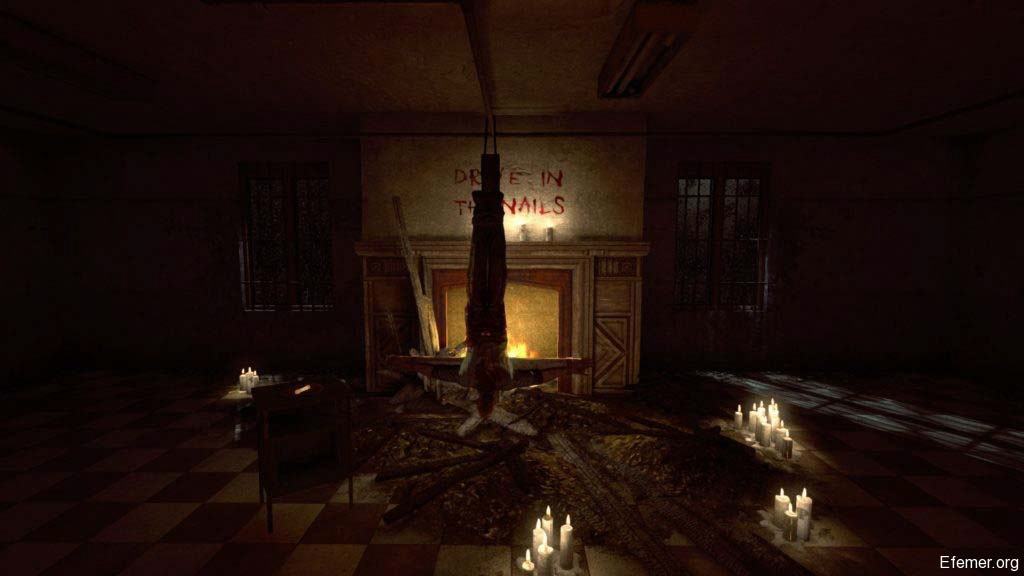 Труп верх ногами Труп верх ногами Outlast 1