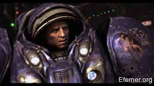Тайкус Финдли другой ракурс StarCraft II: Wings of Liberty
