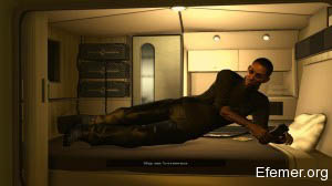 Лежащий Ари ван Брюгген Deus Ex: Human Revolution