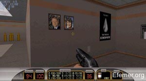 Портреты руководства в игре Duke Nukem 3D: Megaton Edition