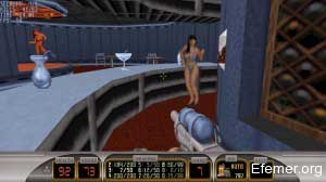Девушка в баре Duke Nukem 3D: Megaton Edition