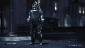 Би Джей в скафандре Wolfenstein: The New Order