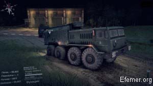 МАЗ-7310 в игре Spintires