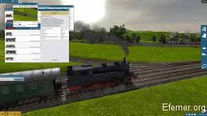Паровоз "BR 75.4 bad. VI c" Train Fever 1