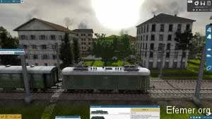 Электричка "Re 4/4" Train Fever 1