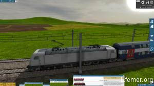 Электровоз "BR 185" Train Fever 1