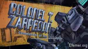 Полковник Зарпедон Borderlands: The Pre-Sequel