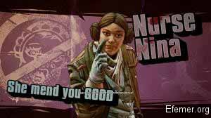 Медсестра Нина Borderlands: The Pre-Sequel