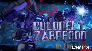 Полковник Зарпедон Borderlands: The Pre-Sequel