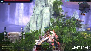 Верхом на пегасе в игре TERA online